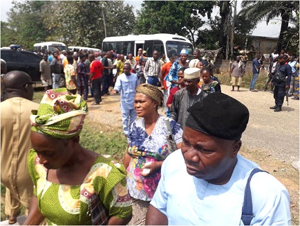 Electorates at the bye-election           Photo  Jimoh Ahmed