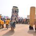 Masquerades, ‘Agere’ entertaining crowd at the campaign rally for the APC presidential candidate, Bola Tinubu at Democracy Park Akure 			                                        Photo: Ayodele Suberu