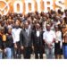 Front row: Chairman, Ondo State Internal Revenue Services, Mr Tolu Adegbie (M), with beneficiaries of the training exercise …yesterday