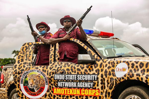 Two Amotekun officers killed in ambush attack in Ondo community