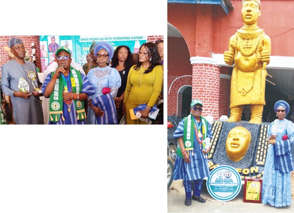 Glamour as Adejo earns recognition from Ooni