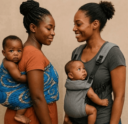 Choosing the right method of carrying babies